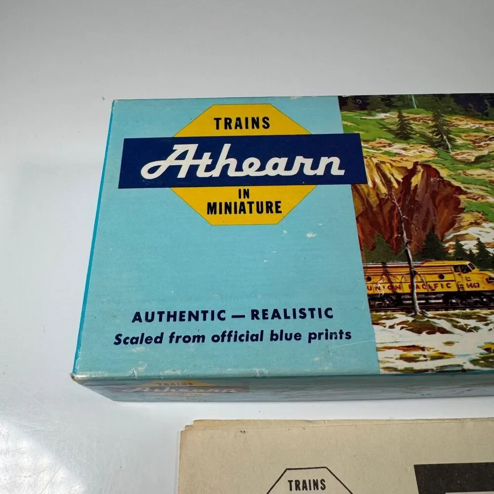 Athearn Trains In Miniature Baltimore & Ohio Toy Train Model Vintage Blue Box